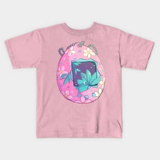 90s Nostalgia Series: Flower Tamagotchi Kids T-Shirt